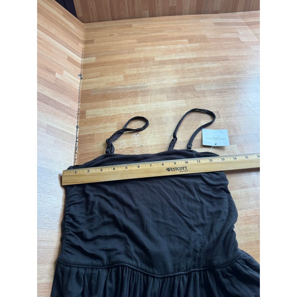 American Eagle one piece wide leg spaghetti strap jumpsuit size med - Picture 7 of 16